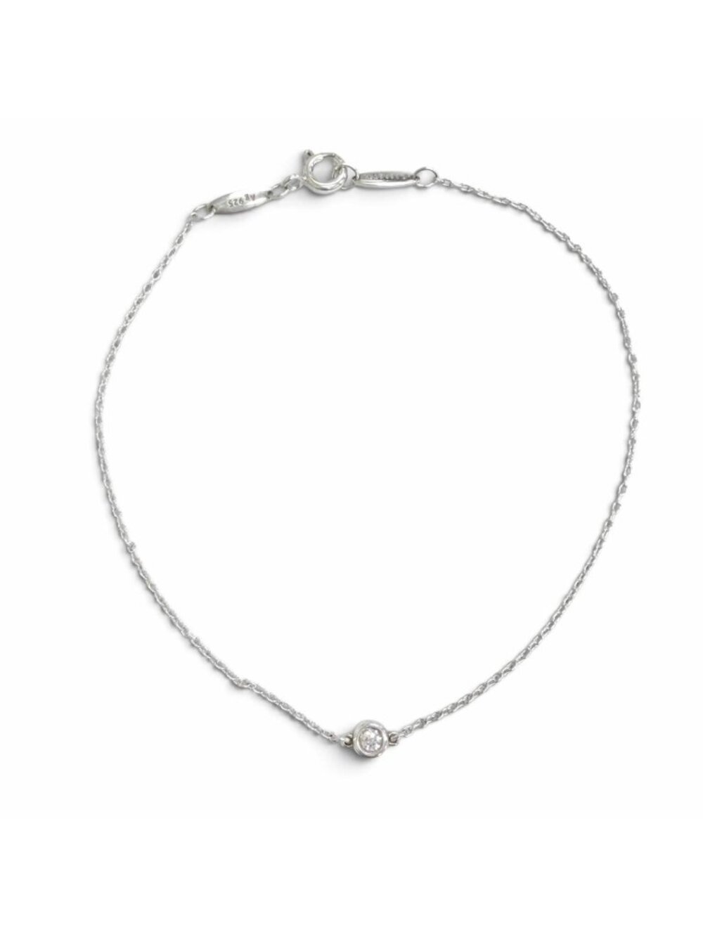 Tiffany & Co by the Yard Diamond Bracelet Silver